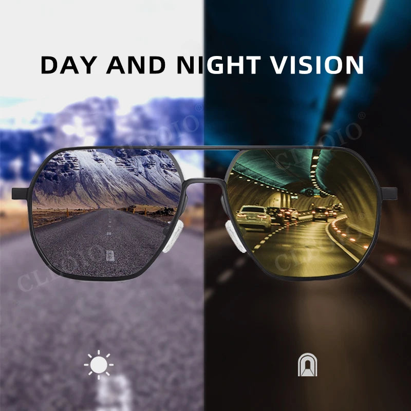 CLLOIO Unisex Day & Night Vision Glasses