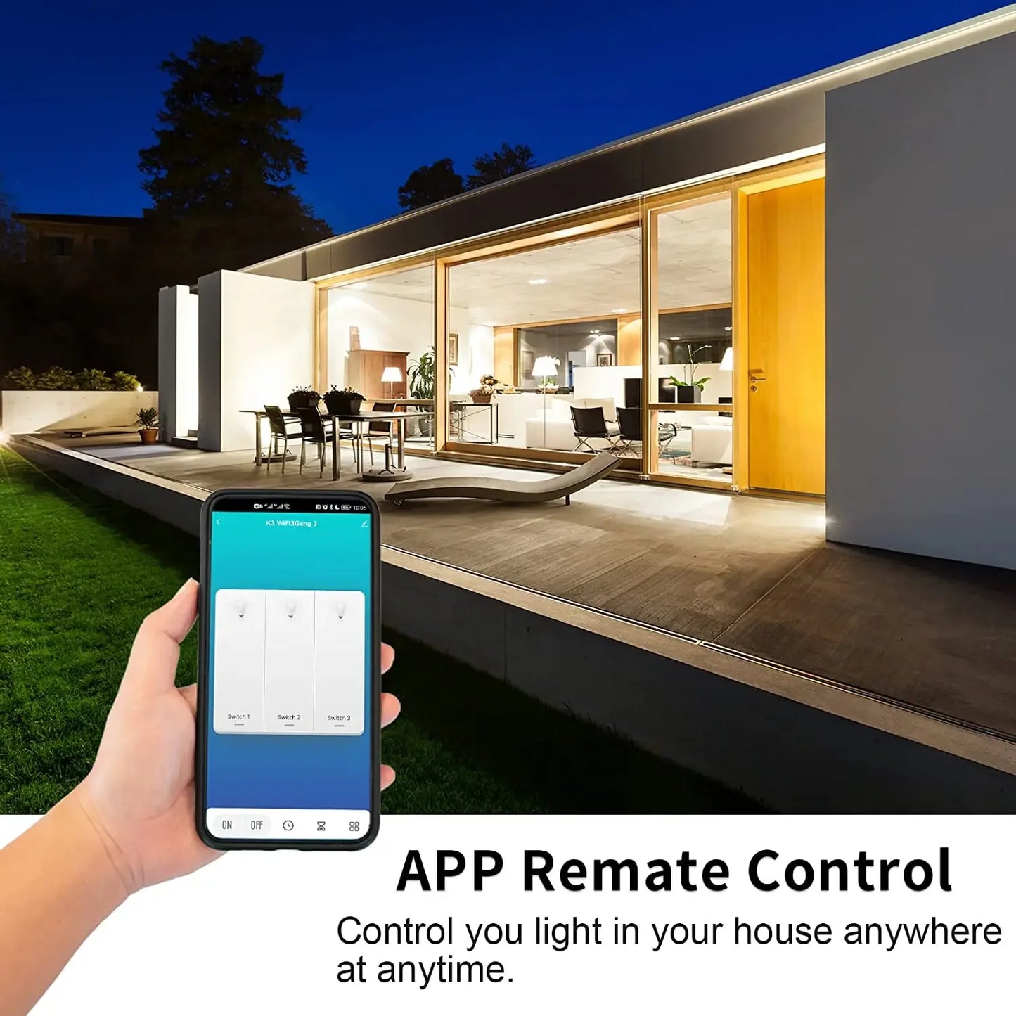 Tuya Wifi SmartSwitch Elite: Intelligent Lighting Control