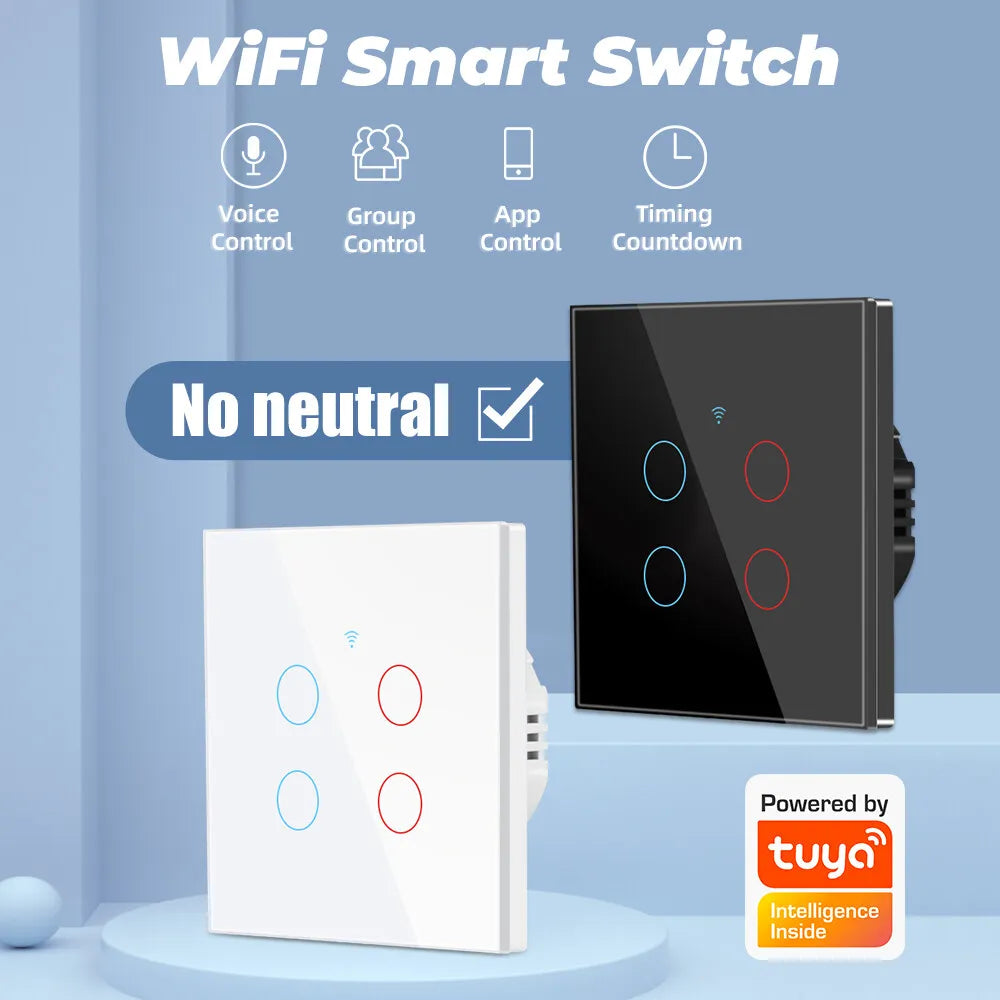 Tuya Wifi SmartSwitch Elite: Intelligent Lighting Control