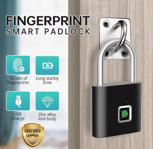 Smart Fingerprint Padlock🛡️🔒